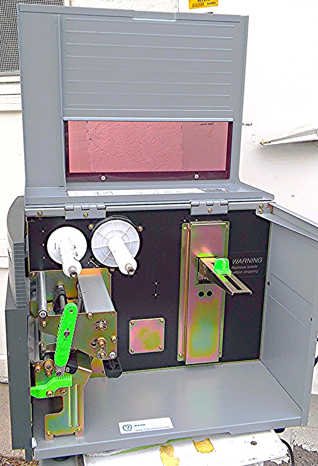 SATO CL412e-2 THERMAL LABEL PRINTER not the older CL412e this is the UPDATED ONE