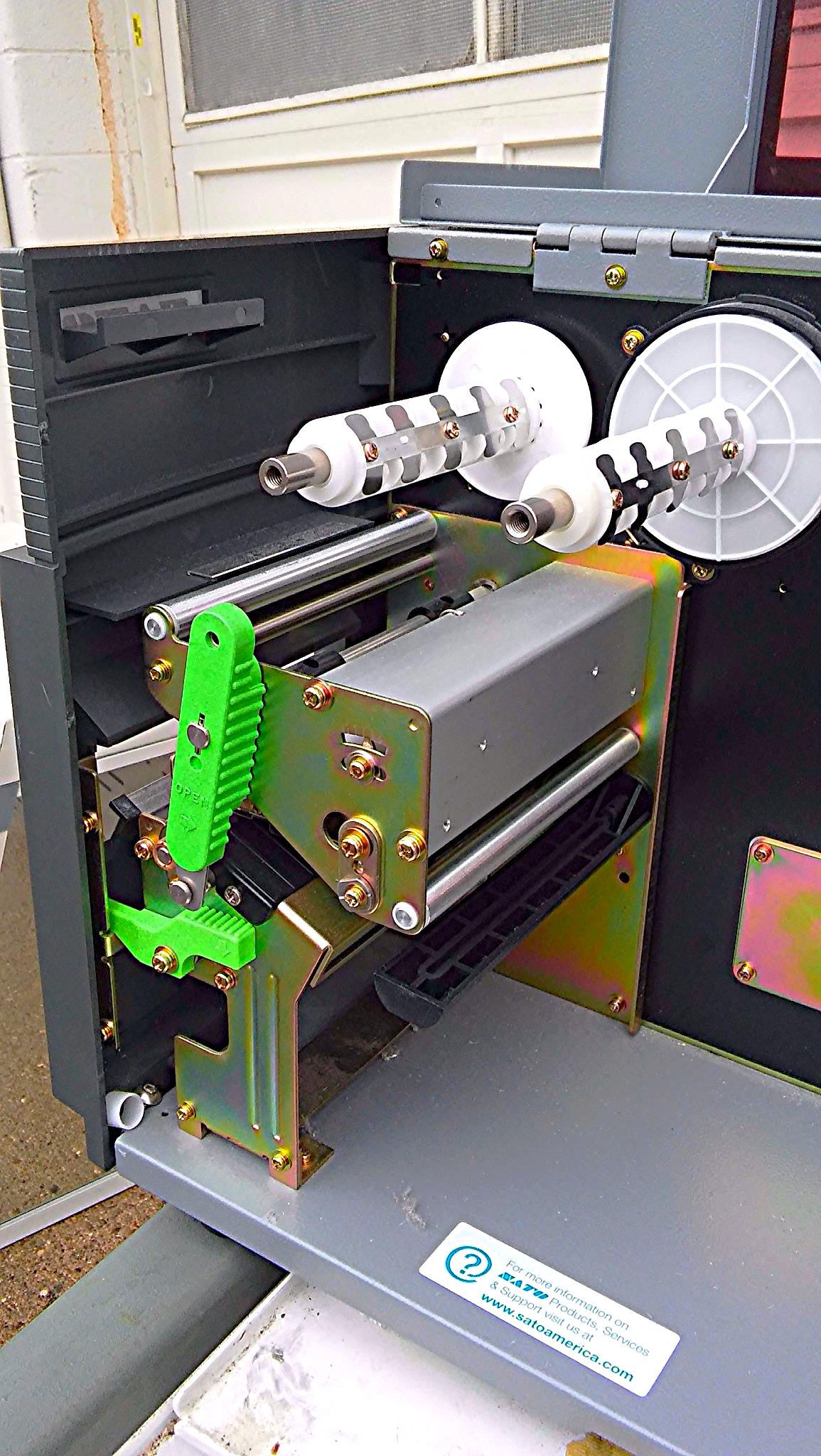 SATO CL412e-2 THERMAL LABEL PRINTER not the older CL412e this is the UPDATED ONE