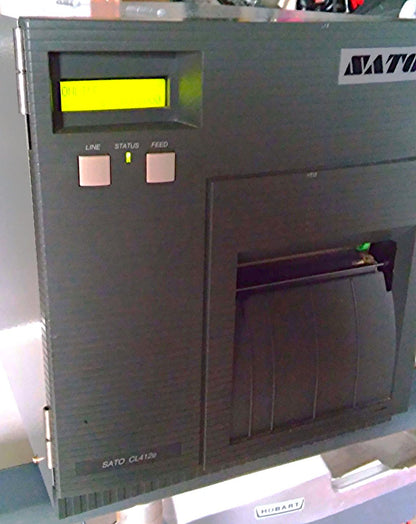 SATO CL412e-2 THERMAL LABEL PRINTER not the older CL412e this is the UPDATED ONE