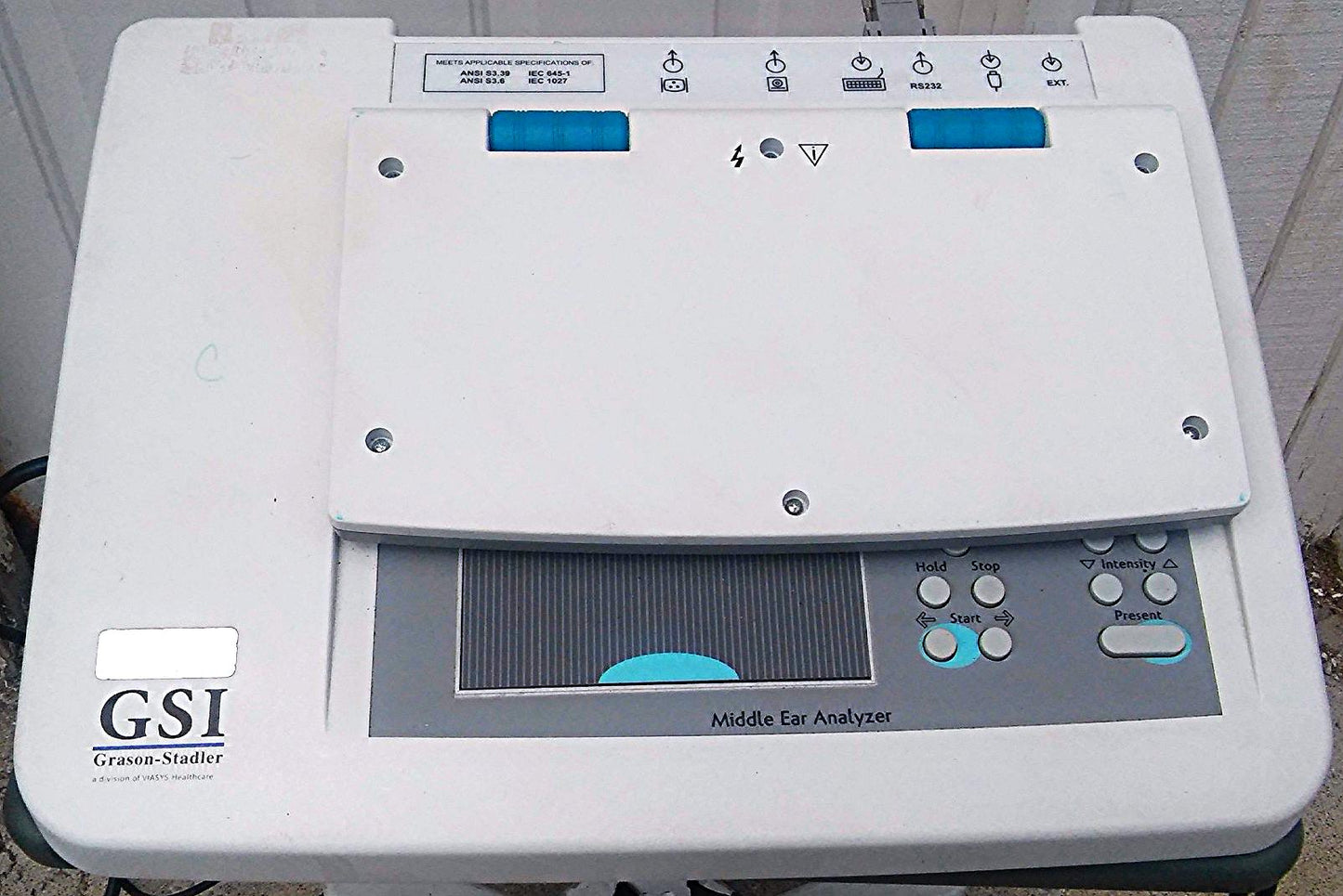 GSI TYMPSTAR MIDDLE EAR ANALYZER TYMPANOMETER GRASON STADLER w VALID CALIBRATION