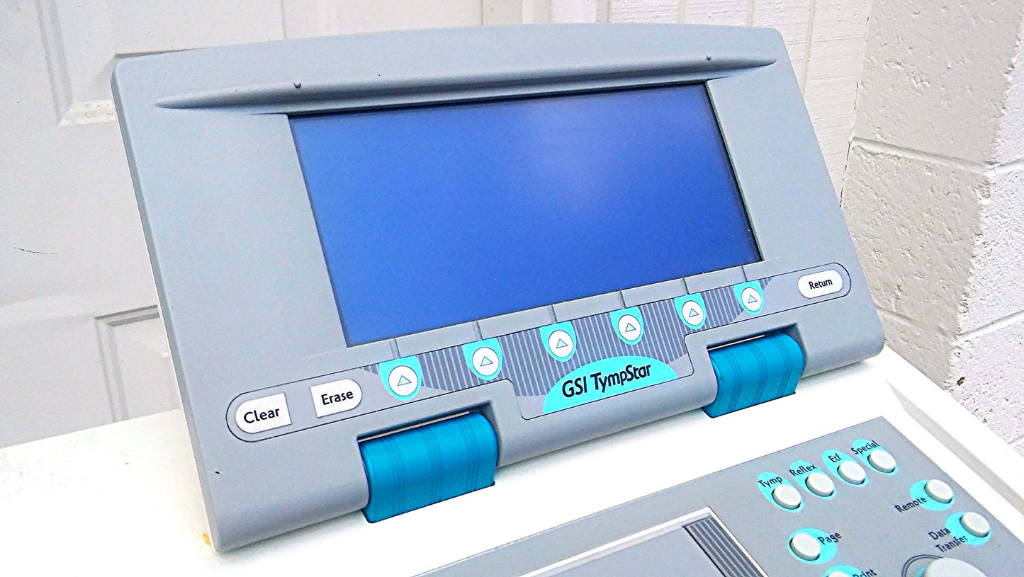 GSI TYMPSTAR MIDDLE EAR ANALYZER TYMPANOMETER GRASON STADLER w VALID CALIBRATION