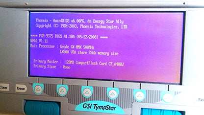 GSI TYMPSTAR MIDDLE EAR ANALYZER TYMPANOMETER GRASON STADLER w VALID CALIBRATION