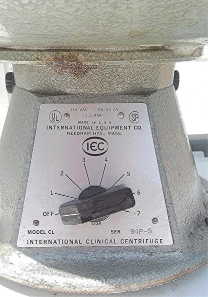 IEC CENTRIFUGE MODEL CL with 804 ROTOR 100%TESTED 9WARRANTY WATCH VIDEO FREESHIP