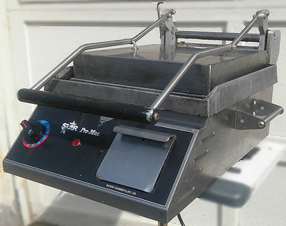 STAR PRO-MAX PANINI Two-Sided Sandwich GRILL TOASTER WATCH VIDEO FREE SHIPPING