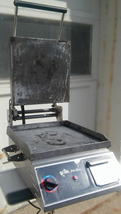 STAR PRO-MAX PANINI Two-Sided Sandwich GRILL TOASTER WATCH VIDEO FREE SHIPPING