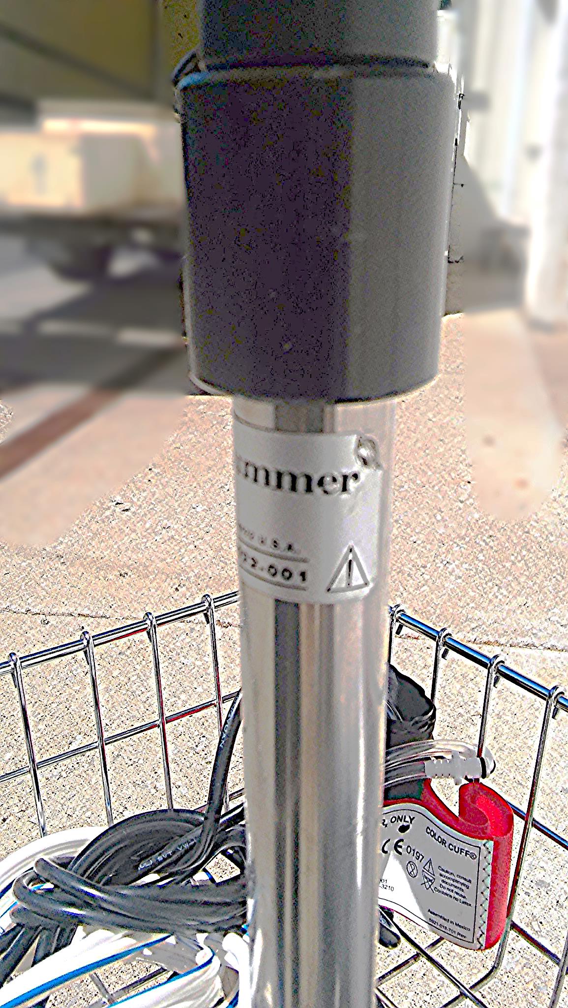 ZIMMER A.T.S. 2000 TOURNIQUET SYSTEM w/ ORIGINAL STAND COMPLETE w CUFF & MANUAL