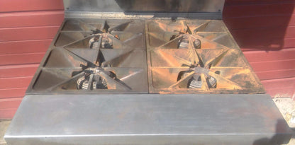 SOUTHBEND NATURAL GAS RANGE SALAMANDER OVEN STOVE KITCHEN RESTAURANT WATCH VIDEO