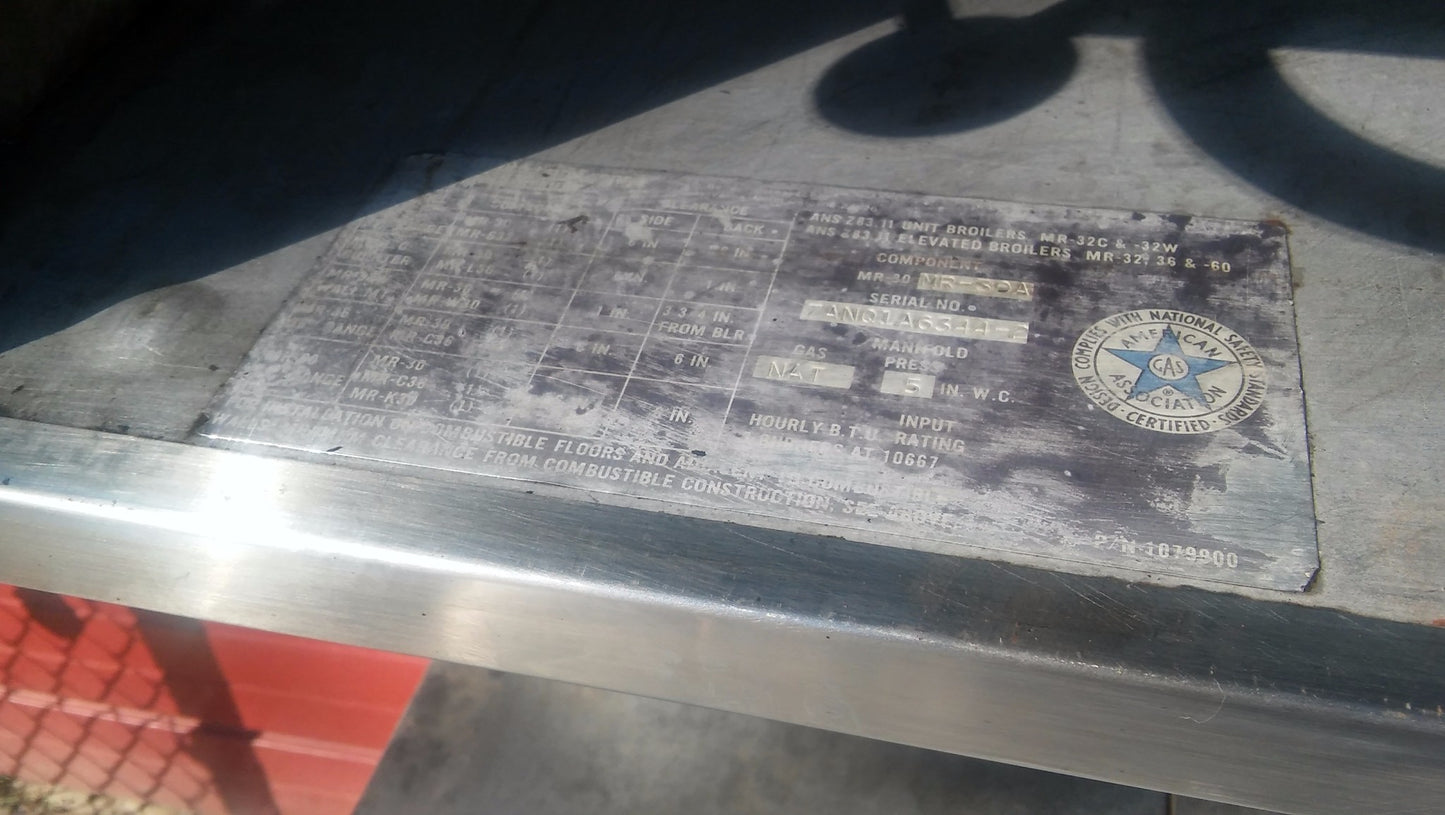 SOUTHBEND FLAT TOP GAS GRIDDLE COMMER RESTAURANT KITCHEN PLANCHA OVEN WATCHVIDEO