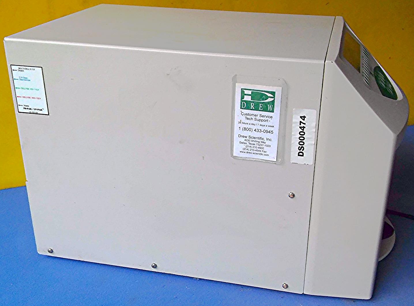 DREW SCIENTIFIC MASCOT HEMAVET 950 VETERINARY HEMATOLOGY ANALYZER / WATCH VIDEO