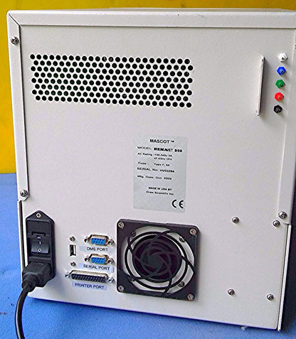 DREW SCIENTIFIC MASCOT HEMAVET 950 VETERINARY HEMATOLOGY ANALYZER / WATCH VIDEO