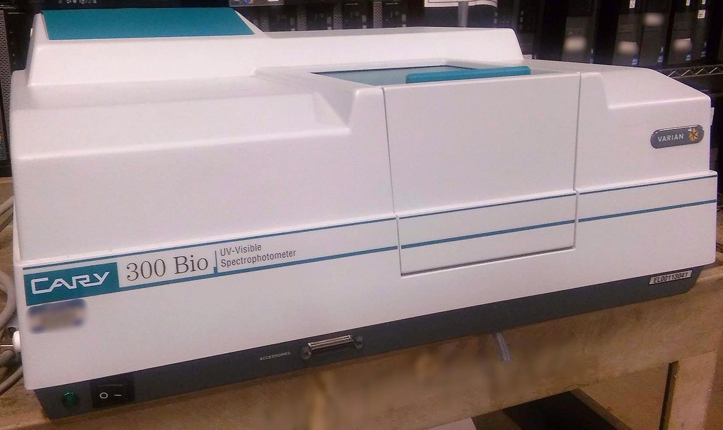VARIAN CARY 300 BIO UV-VISIBLE SPECTROPHOTOMETER SEEMS TO BE WORKING FINE