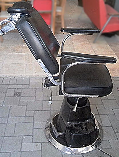 RELIANCE POWER HI LO OPTOMETRY BARBER OPHTALMIC AUTOMATIC POWER CHAIR HEAD REST