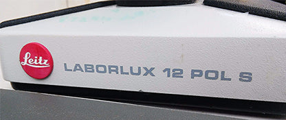 LEICA LEITZ LABORLUX 12 POL S TRINOCULAR POLARIZING MICROSCOPE STAGE WATCH VIDEO