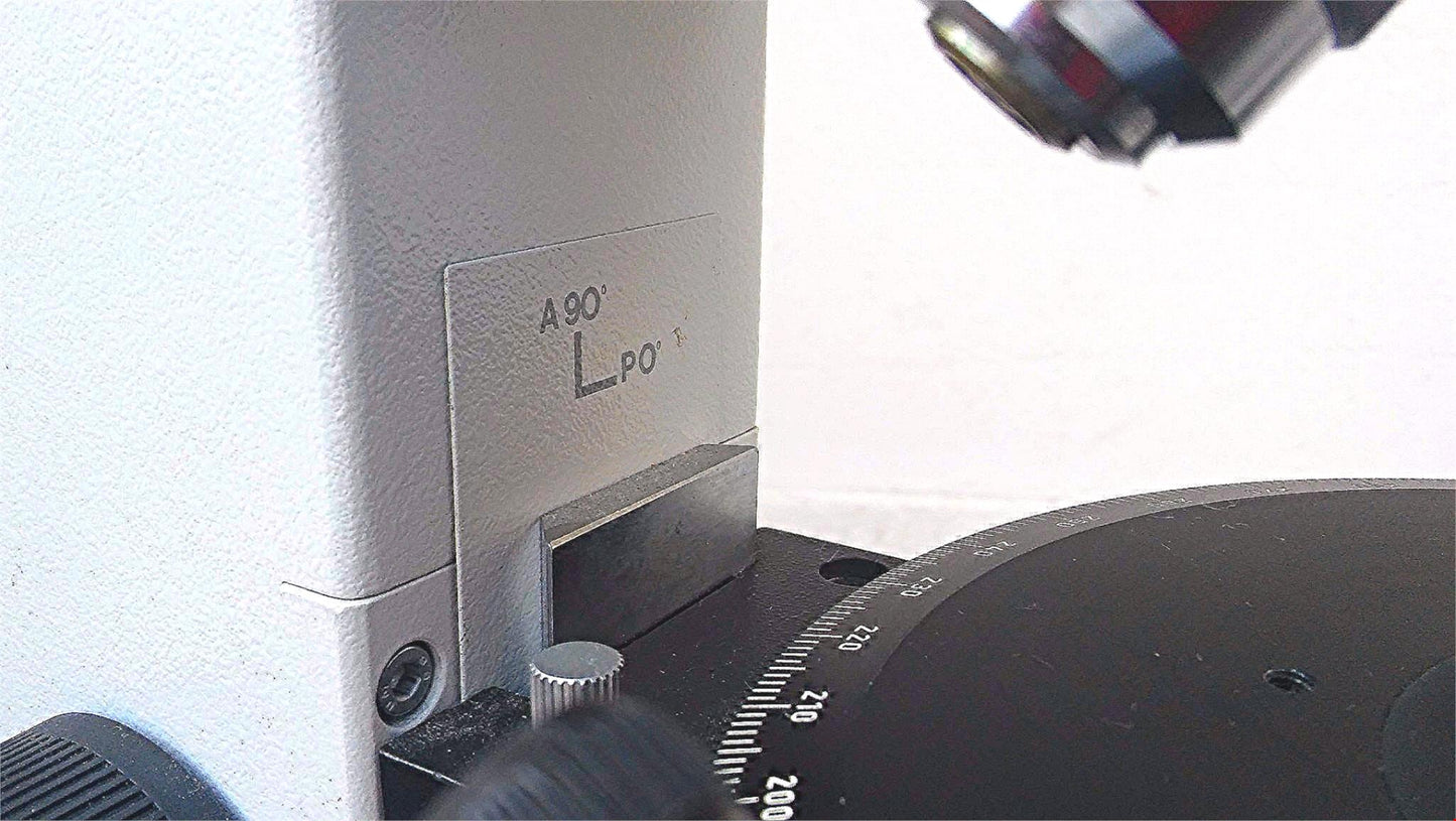 LEICA LEITZ LABORLUX 12 POL S POLARIZING MICROSCOPE LAMPHOUSE POWER S WATCHVIDEO