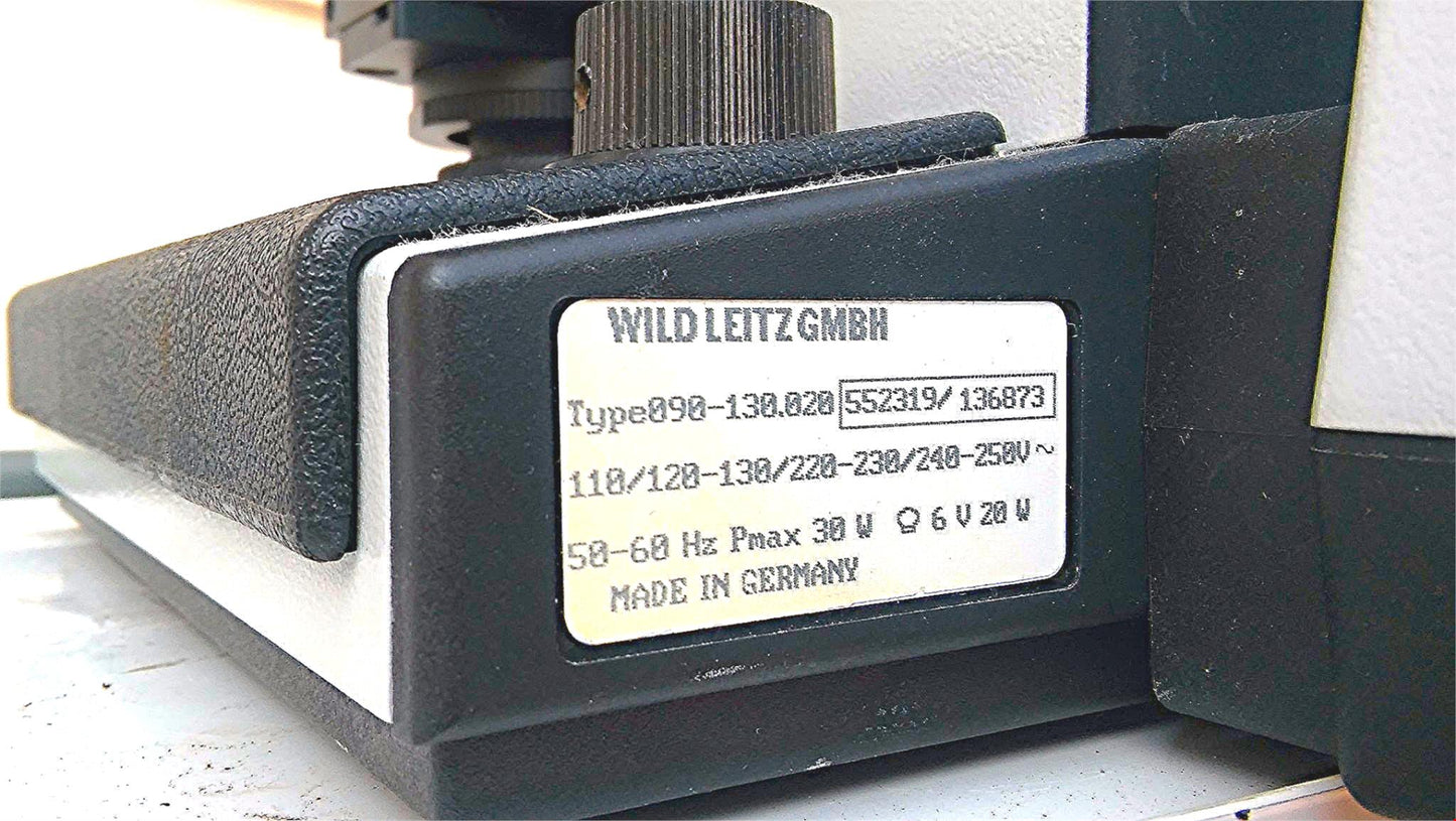 LEICA LEITZ LABORLUX 12 POL S POLARIZING MICROSCOPE LAMPHOUSE POWER S WATCHVIDEO