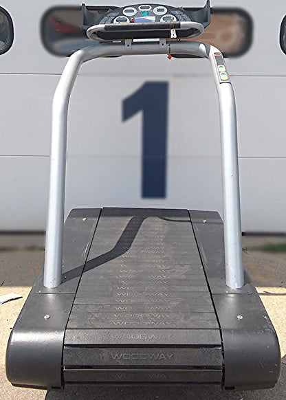 WOODWAY TREADMILL DESMO S WORKS GREAT WATCH VIDEO HERE