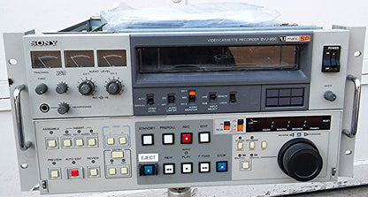 SONY U-MATIC VIDEO RECORDER EDITOR BVU-950 with MANUAL POWERS UP FINE 3/4 VTR