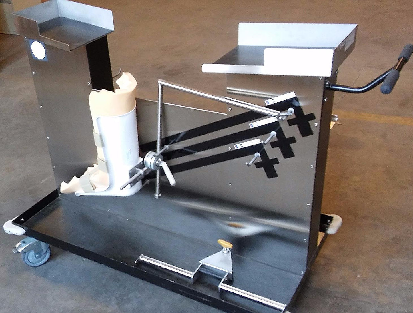 TRACTION EXTENSION SHORT & LONG JACKSON TABLE Parts CARTS on wheels ORTHOPEDIC