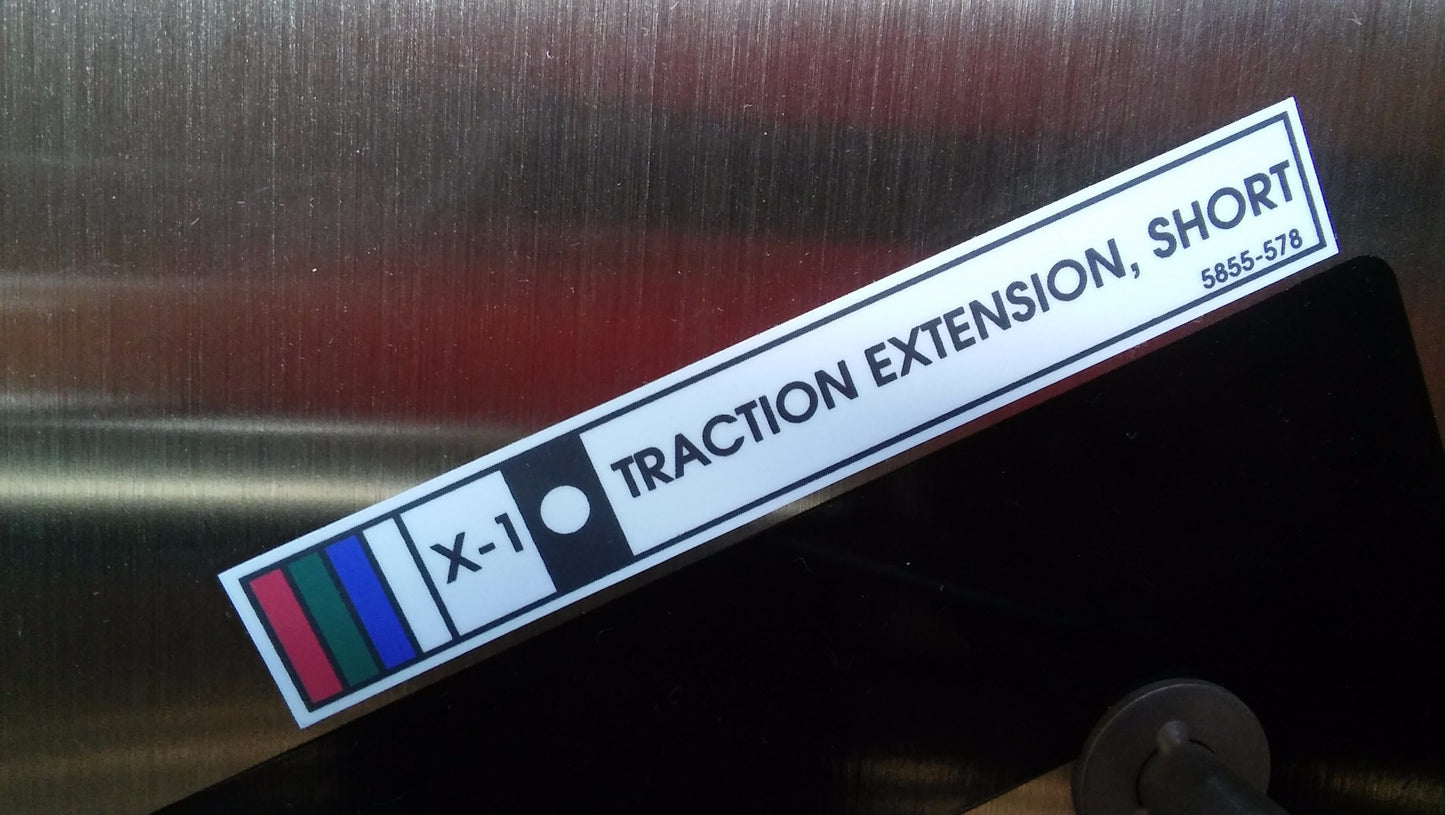 TRACTION EXTENSION SHORT & LONG JACKSON TABLE Parts CARTS on wheels ORTHOPEDIC