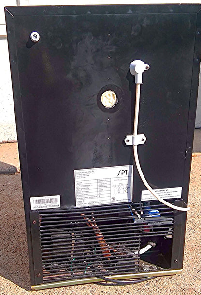 SPT IM-150US SUNPENTOWN STAINLESS STEEL UNDERCOUNTER ICE MAKER with FREEZER