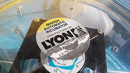 LYON MARSH BIRD INCUBATOR Roll-X Chicken Bird FREE SHIPPING