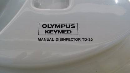 OLYMPUS TD-20 MANUAL DESINFECTOR CART OES EVIS SCOPE ENDOSCOPE WASHER CLEANER