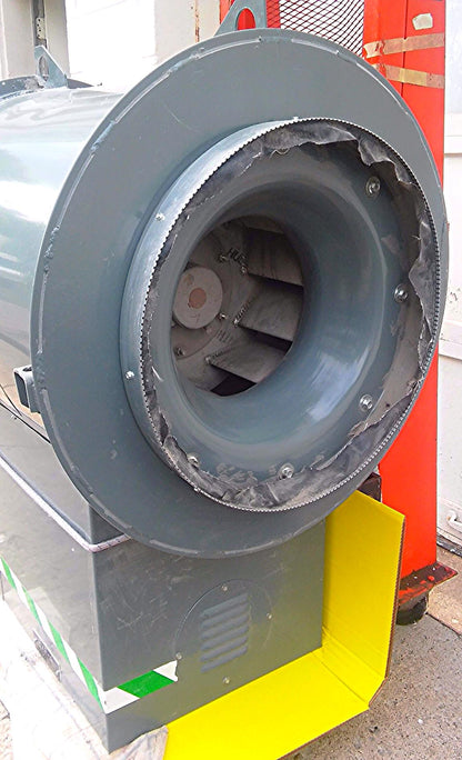 LOREN COOK 180 CIC TUBULAR CENTRIFUGAL INLINE BLOWER BACKWARD INCLINED AIRFOLD