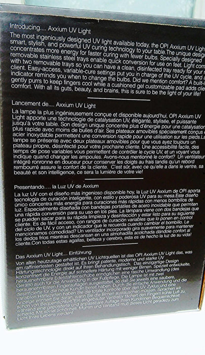 AXXIUM OPI  UV LIGHT GEL SYSTEM AX900 US Inside Original Box FREESHIP100%WORKING