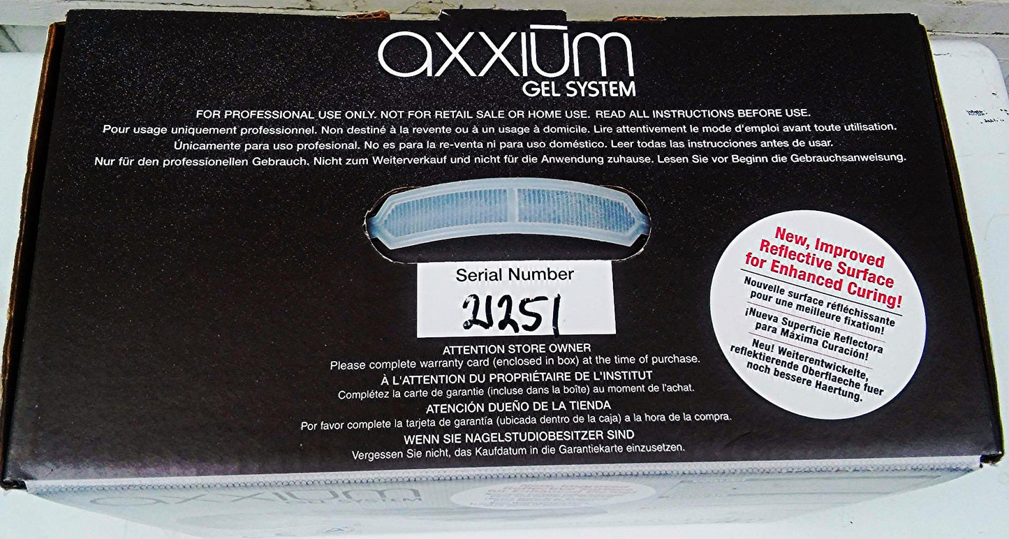 AXXIUM OPI  UV LIGHT GEL SYSTEM AX900 US Inside Original Box FREESHIP100%WORKING