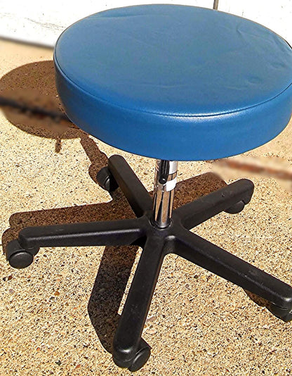 RITTER by MIDMARK EXAM CHAIR Adjustable Air Lift STOOL BLUE
