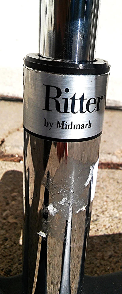 RITTER by MIDMARK EXAM CHAIR Adjustable Air Lift STOOL BLUE