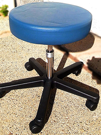 RITTER by MIDMARK EXAM CHAIR Adjustable Air Lift STOOL BLUE