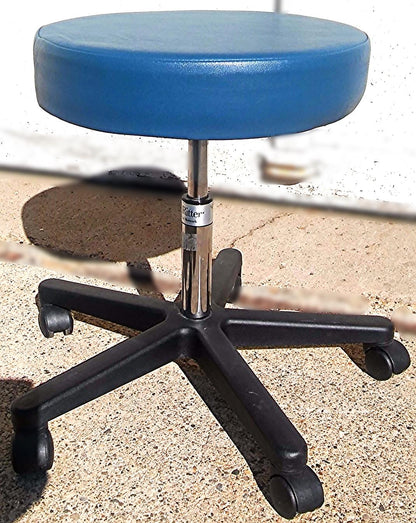 RITTER by MIDMARK EXAM CHAIR Adjustable Air Lift STOOL BLUE