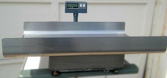 METTLER PS-60 DIGITAL 150lb SCALE DISPLAY PROTECTIVE PLATTER WATCHVIDEO FREESHIP