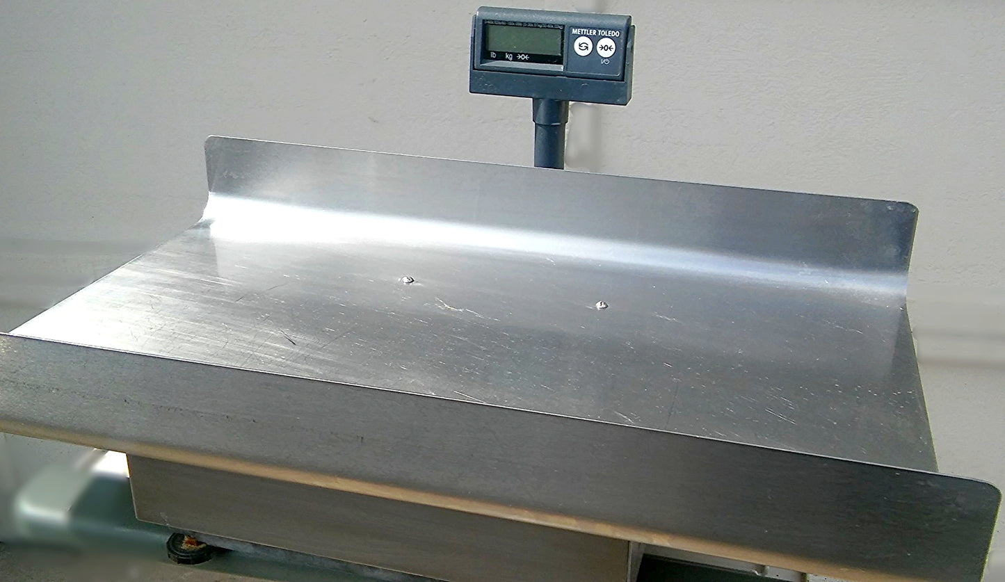 METTLER PS-60 DIGITAL 150lb SCALE DISPLAY PROTECTIVE PLATTER WATCHVIDEO FREESHIP