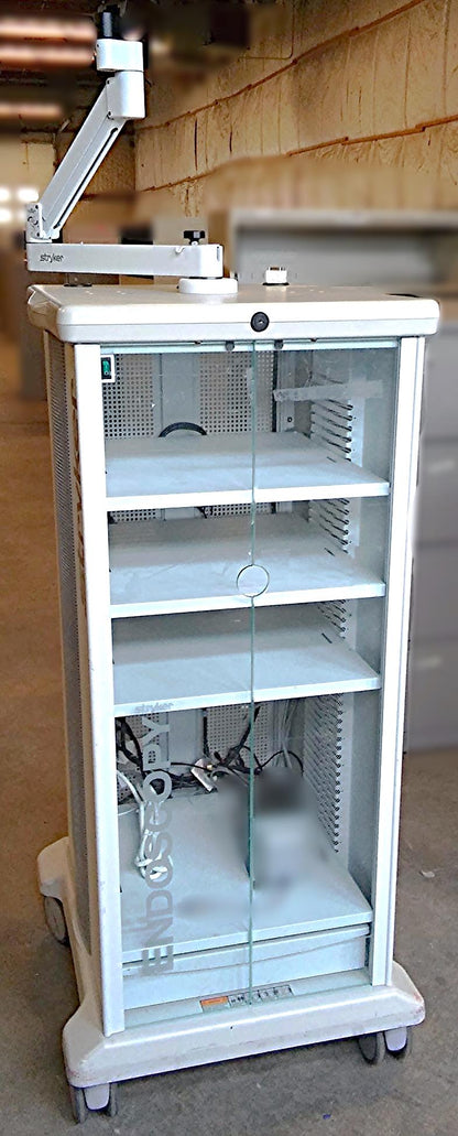 STRYKER 240-099-011 Standard Medical ENDOSCOPY Laparoscopy Video CART w CASTERS