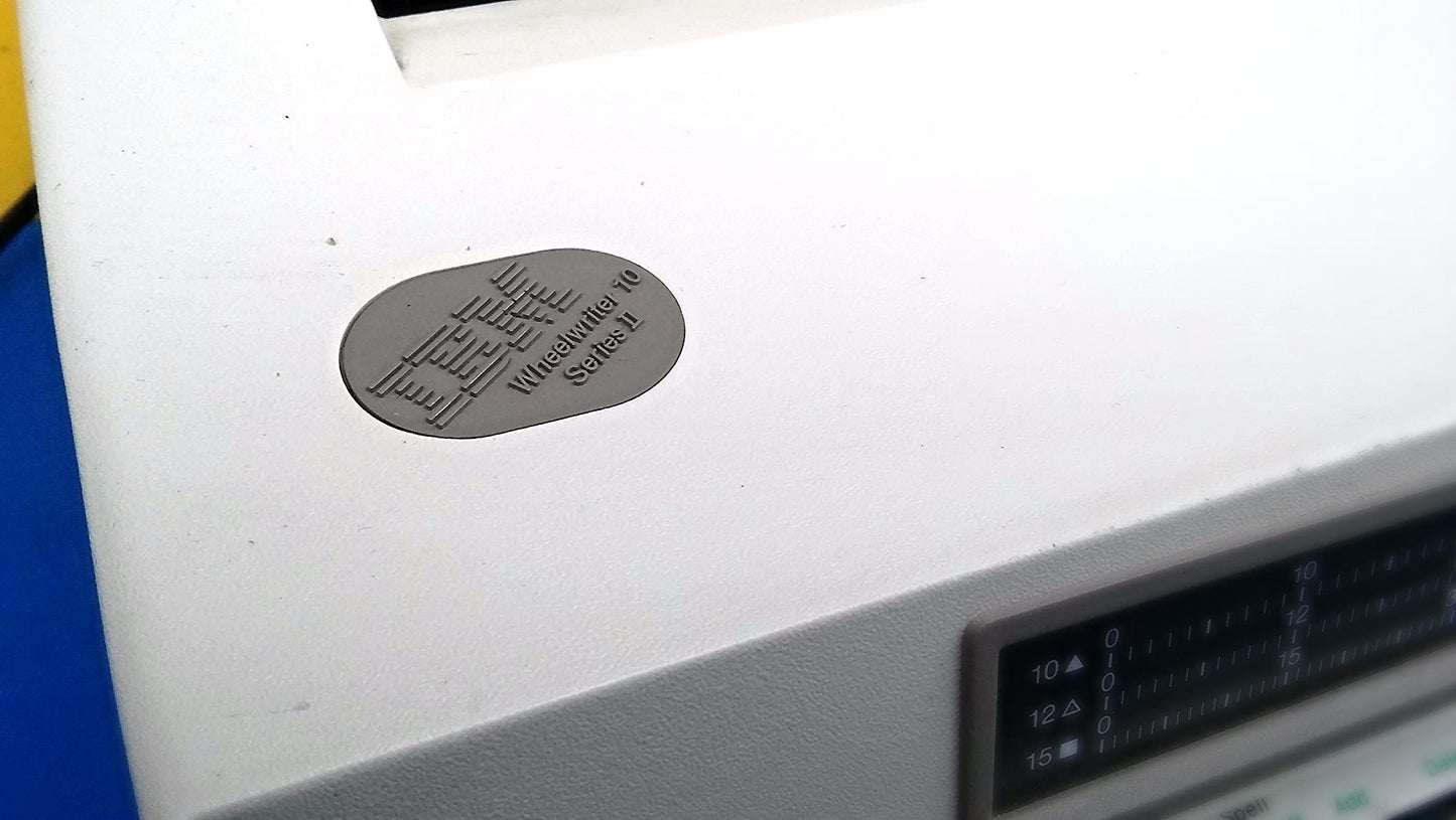 IBM WHEELWRITER 10 SERIES II TYPEWRITER FREE SHIPPING USED