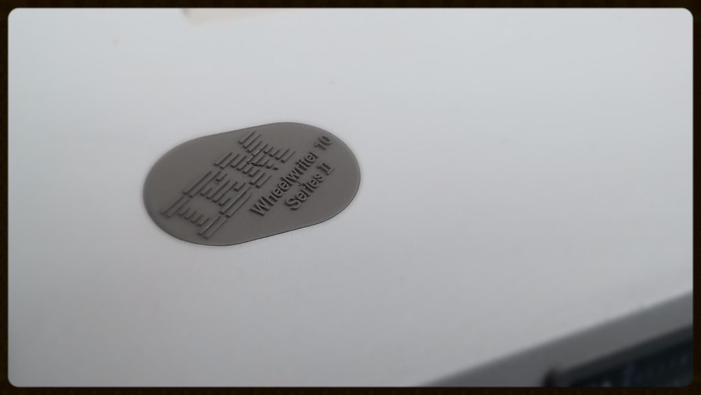 IBM WHEELWRITER 10 SERIES II TYPEWRITER FREE SHIPPING USED