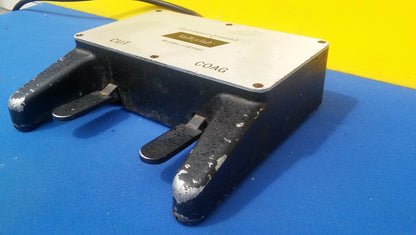 VALLEYLAB ELECTROSURGICAL MONOPOLAR 4 PINS DUAL PEDAL FOOT SWITCH WATCH VIDEO