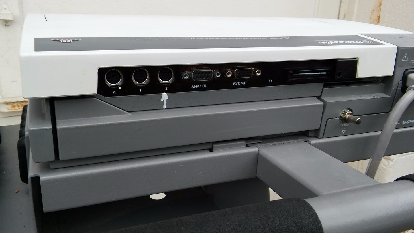 GE MARQUETTE MAC 5000 RESTING ECG EKG ANALYSIS SYSTEM CART