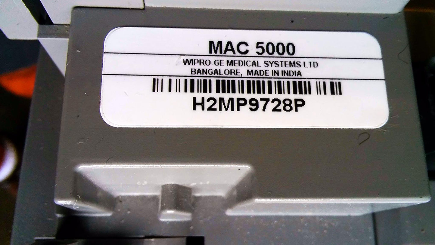 GE MARQUETTE MAC 5000 RESTING ECG EKG ANALYSIS SYSTEM CART