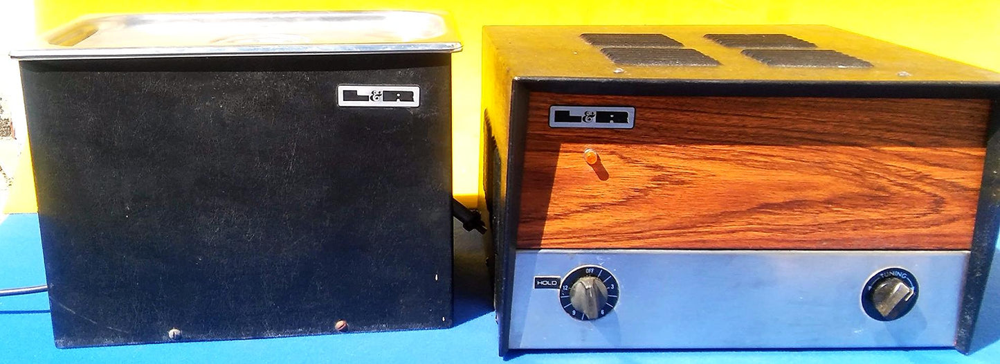 L & R ULTRASONIC Cleaner model 430 GEN with Timer Tank Dental Lab Jewel FREESHIP