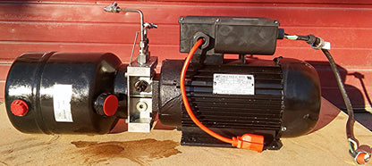 KTI TYPE YL90L 1-4 MOTOR with FEDERAL FLUID POWER BEODBFAC HYDRAULIC  FREE SHIP