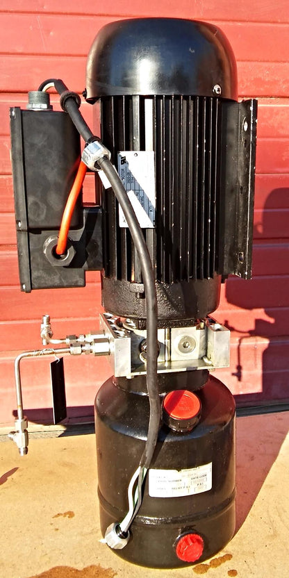 KTI TYPE YL90L 1-4 MOTOR with FEDERAL FLUID POWER BEODBFAC HYDRAULIC  FREE SHIP