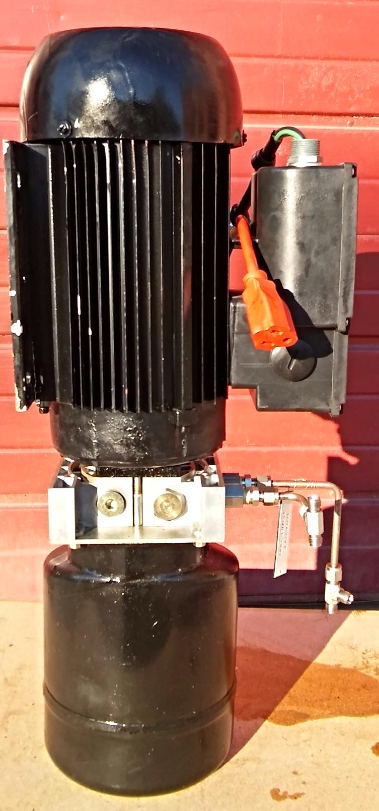 KTI TYPE YL90L 1-4 MOTOR with FEDERAL FLUID POWER BEODBFAC HYDRAULIC  FREE SHIP