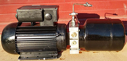 KTI TYPE YL90L 1-4 MOTOR with FEDERAL FLUID POWER BEODBFAC HYDRAULIC  FREE SHIP