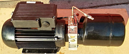 KTI TYPE YL90L 1-4 MOTOR with FEDERAL FLUID POWER BEODBFAC HYDRAULIC  FREE SHIP