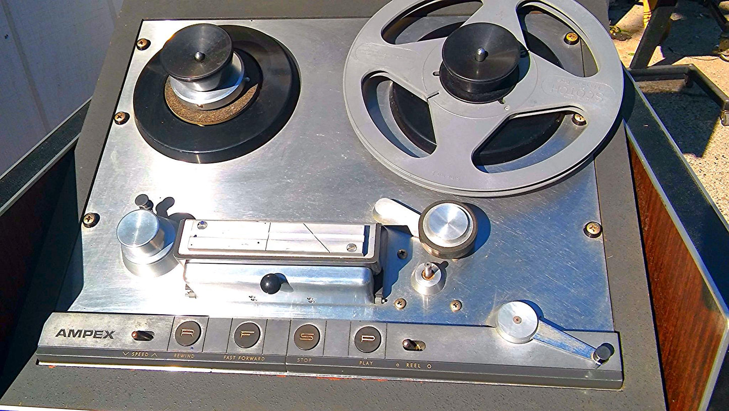 AMPEX AG 350-2 REEL RECORDER PREAMP s 401 402 WORKs PERFECTLY WATCHVIDEO