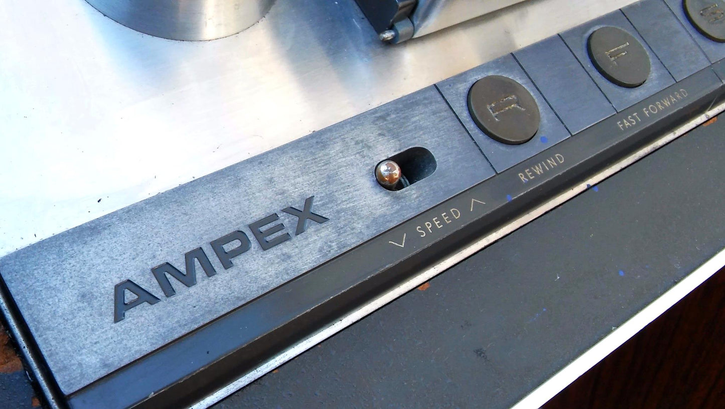 AMPEX AG 350-2 REEL RECORDER PREAMP s 401 402 WORKs PERFECTLY WATCHVIDEO