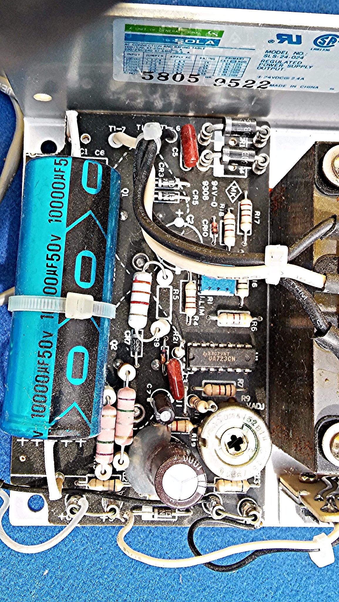 SOLA SLS-24-024 LINEAR POWER SUPPLY 24 VDC @2.4 A Output FREESHIPPING